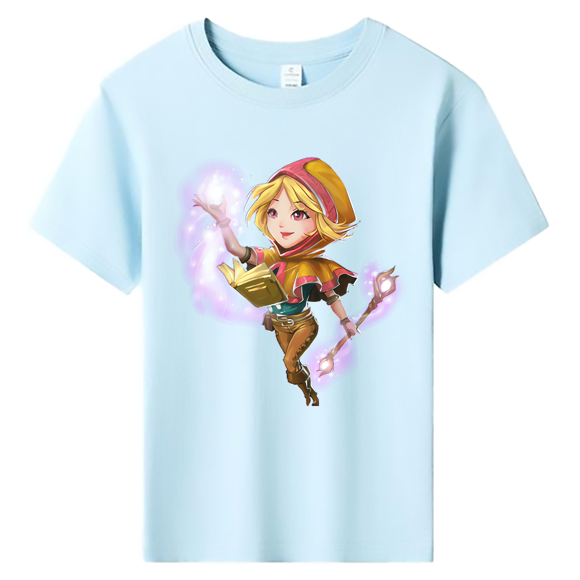 （画像用） リーグ・オブ・レジェンド League of Legends LOL 綿100％キッズTシャツ（フロントプリント）